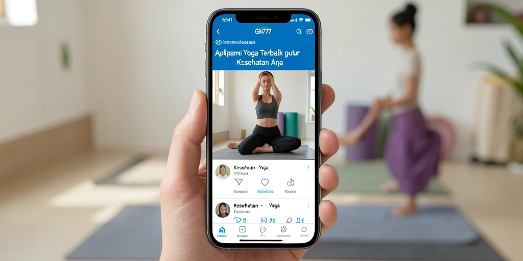 Antarmuka GN777 dengan fungsi Yoga yang mudah digunakan.