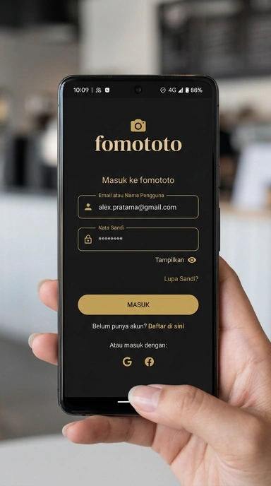 Masuk Akun Fomototo dengan Mudah di Android